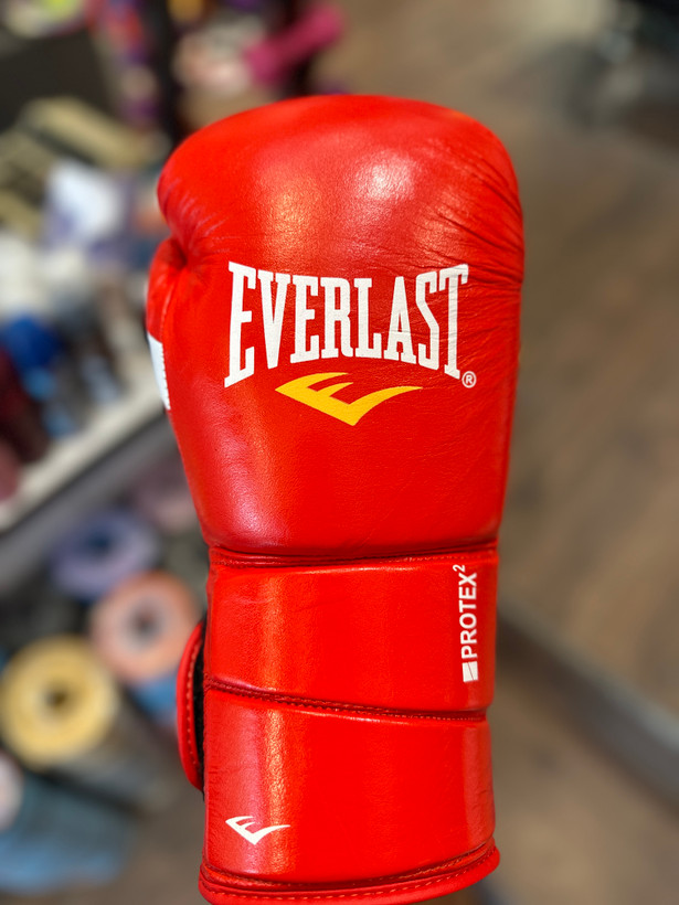 دستکش بوکس چرمی آتل دار EVERLAST PROTEX 2 سایز ۱۲ کد ۱۰۰۳