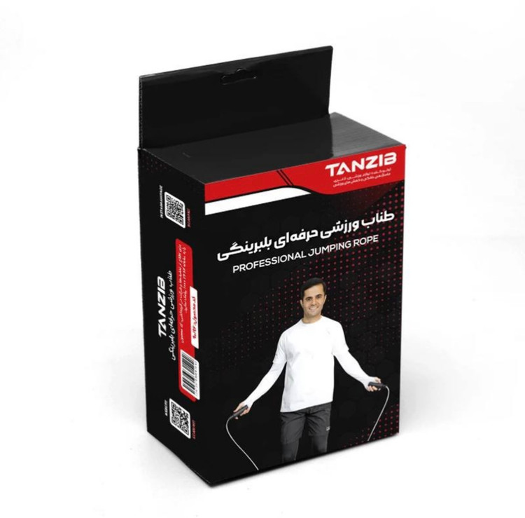 طناب ورزشی حرفه ای بلبرینگ دار تن زیب کد ۱۰۲۶
