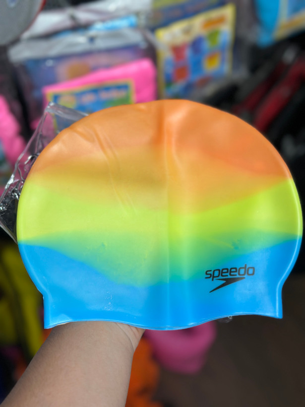 کلاه شنا speedo سیلیکونی رنگی کد ۱۰۵۵
