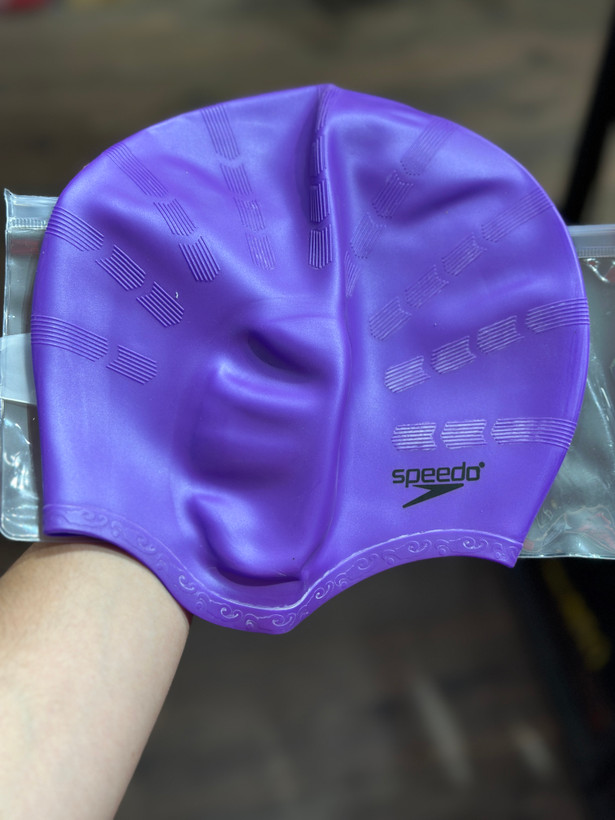 کلاه شنا speedo گوشگیر دار رنگبندی کد ۱۰۵۶