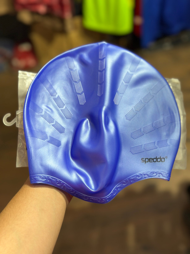 کلاه شنا speedo گوشگیر دار رنگبندی کد ۱۰۵۶